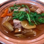 翠林 - 土鍋入り蒸しスープ