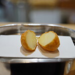 天ぷら 正心庵 - ジャガイモ