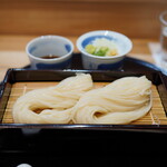 天ぷら 正心庵 - 稲庭うどん：せいろ