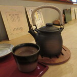 Kouki Seiryuuan - 土瓶に入ったトロトロの蕎麦湯（2021年4月）