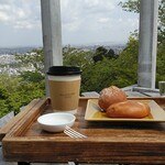 足羽山デッキ - モーニングセット