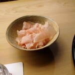 懐石料理 桝田 - 削りたて鰹節