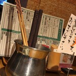 炭火晩酌屋 煙 - "予約して伺いました。。。ちょつとした心遣い"