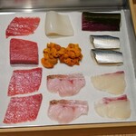 三谷 - 今日の鮨種