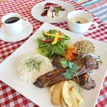 カフェレストマーメイド - スペアリブランチ