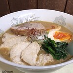 らぁ麺 とりぷる - 鶏プレッソ＋味玉