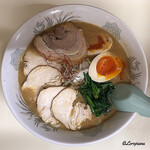 らぁ麺 とりぷる - 鶏プレッソ＋味玉