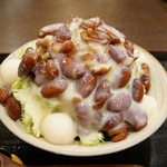 甘味処 華樓 - 宇治金時白玉ミルク（800円）♥（2012/9）