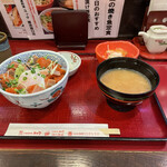 北海道料理 ユック - 鮭漬け丼定食