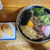 泉屋 - 肉うどん　稲荷寿司