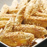 닭 닭 날개 튀김(흰색)