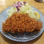 とんかつ 檍 - 昼限定　ロースカツランチ定食(1,200円)　ロース170㌘