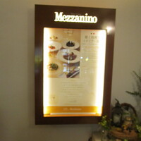 イタリア料理 Trattoria Mezzanino - 看板