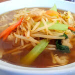 麺カフェ ひまわり - もやしラーメン