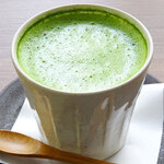 Matcha latte (set)