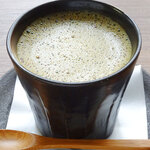 Hojicha latte (set)