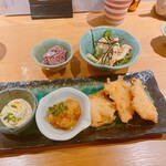 Shinjuku Gyoen Tempura Kushi Yamamotoya - レディースセット　これだけで飲めます