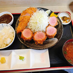 嬉嬉豚 とんかつ 「君に、揚げる。」(極) - 