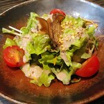 蕎麦 やすたけ - そばサラダ