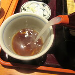 神田尾張屋 - 蕎麦湯は自然体