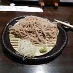 本格手打ち蕎麦   あげおのかくれ庵 喜いち郎 - ざるそば