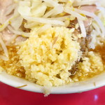 ラーメン二郎 - ニンニク多め