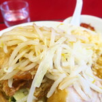 ラーメン二郎 - ヤサイ（そのまま）