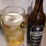 大衆酒場 はんろく - 酒は無難に白ホッピー！が最近のはやりｗ