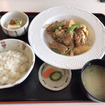 くまもと中央カントリークラブ - 豚肉と春野菜のオイスターソース炒め