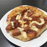 粉とクリーム - 塩パソ　辛いウインナー