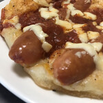 粉とクリーム - 先端に着目する。