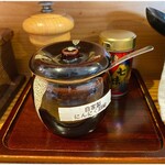 らーめん侘助 - 卓上調味料類