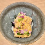 川田 - 2021.4.  鯛の胡麻和えの飯蒸し