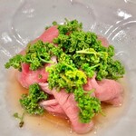 川田 - 2021.4.  牛肉と花山椒のしゃぶしゃぶ