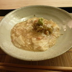 懐石料理 桝田 - なすの蟹ゆばあんかけ