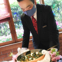 モナリザ 恵比寿店 - 桜の葉の香りをつけた桜エビ