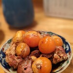 鶏や 梅の湯 - 玉ひも