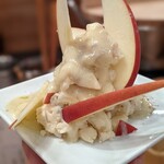 鶏や 梅の湯 - ゴルゴンゾーラのポテサラ