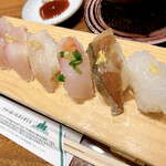 すし食いねえ！ - 北陸厳選盛り合わせ（6貫）