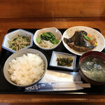 Maruko - 真カレイの煮付けランチ（税込み６００円）