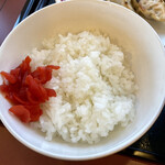 みよしの - しかしご飯が少な過ぎたのね(´Д` )