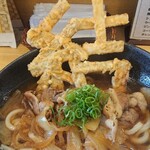 うどん茶屋　結備庵 - 肉ごぼう天うどん