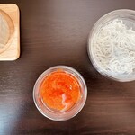 うみ匠 - 【2021年４月20日】購入した『とびっこ』と『釜揚しらす』。