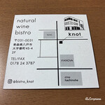 Knot - Shop card(Back side)