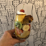 コーヒー ヒア! - 『Spring Parfait ¥1400』 『グアテマラ深煎り¥600』  ※ワンドリンク制