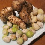 串かつ 吉国 - 秋の素材の創作串始まりました！　松茸・銀杏・栗など御用意しておりますので、是非ご賞味下さいませ。