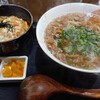 Teuchikasuudonkasuichi - かすうどんと玉子丼のセット