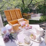 HAUTE COUTURE・CAFE - purple picnic afternoon tea