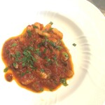 La Brianza - プッタネスカカヴァテッリ。モチモチの自家製カヴァテッリに少しピリ辛フレッシュさ残されたソースが絶妙おいしい♪  オリーブの存在感がいい感じだわ～