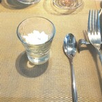 La Brianza - セージとレモンのソルベ、おいしいお口直し。